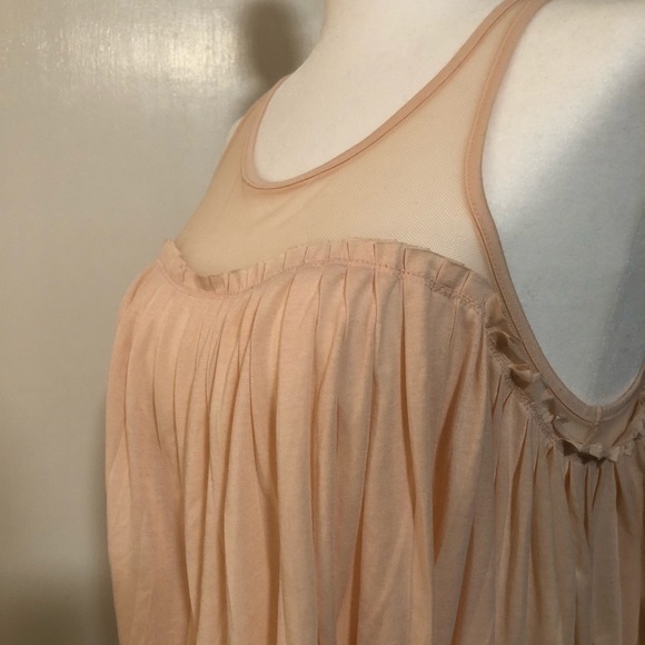 UO Pins & Needles Baby Pink Flowy Tank Top - Picture 7 of 10